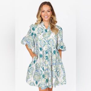 NWOT! Womens size large aureum short sleeve shift dress